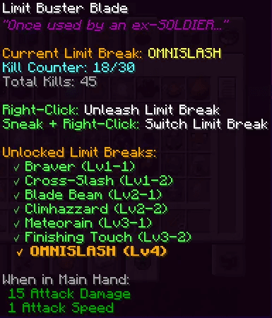 Buster Sword - media 2