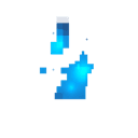 Glowing Blue Wolf - media 3